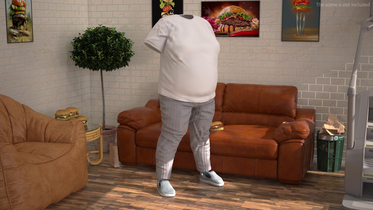 3D model Clothes for the Fat Man 2