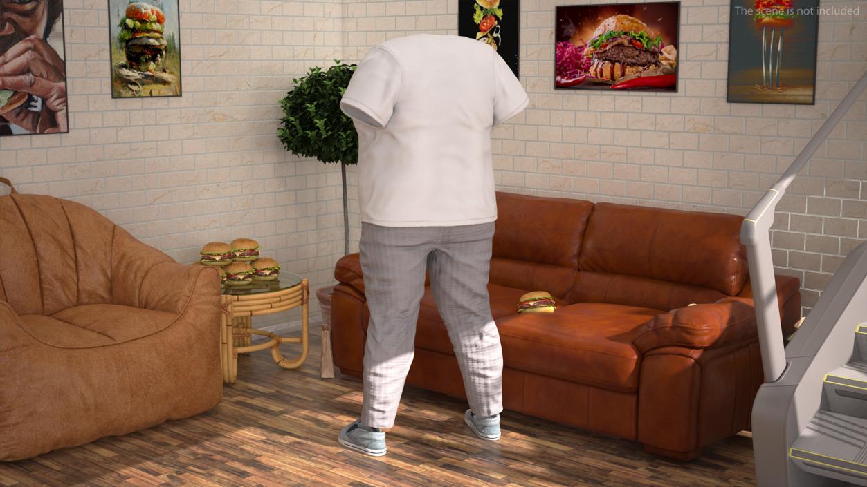 3D model Clothes for the Fat Man 2