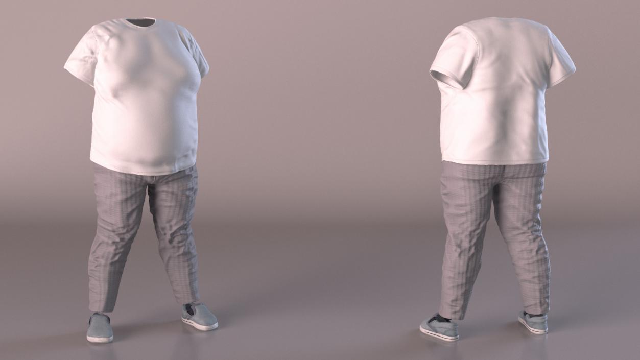 3D model Clothes for the Fat Man 2