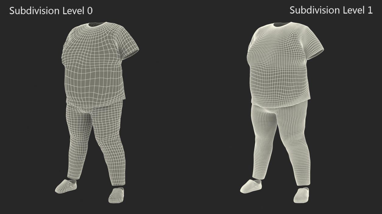 3D model Clothes for the Fat Man 2