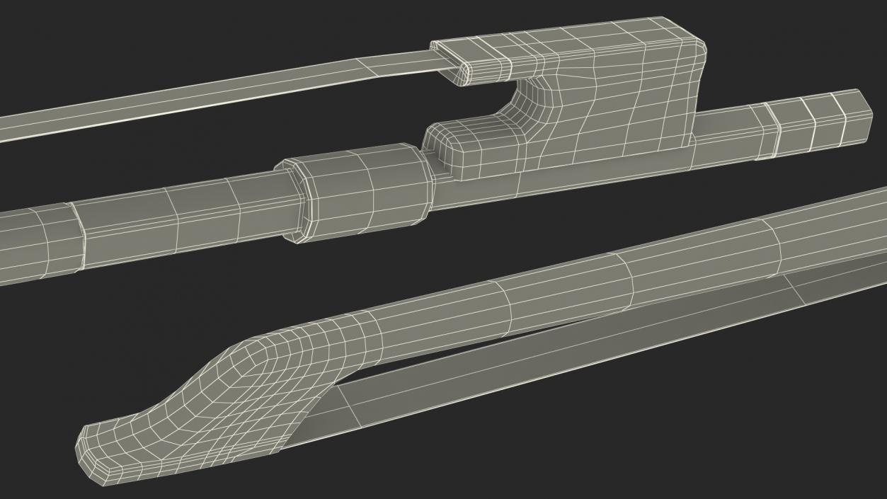 Cello Bow 3D model