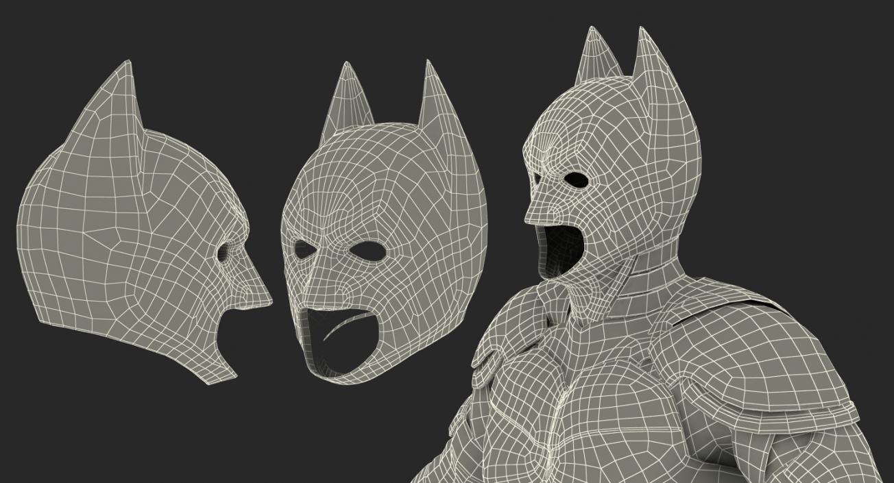 Batman Costume 3D model