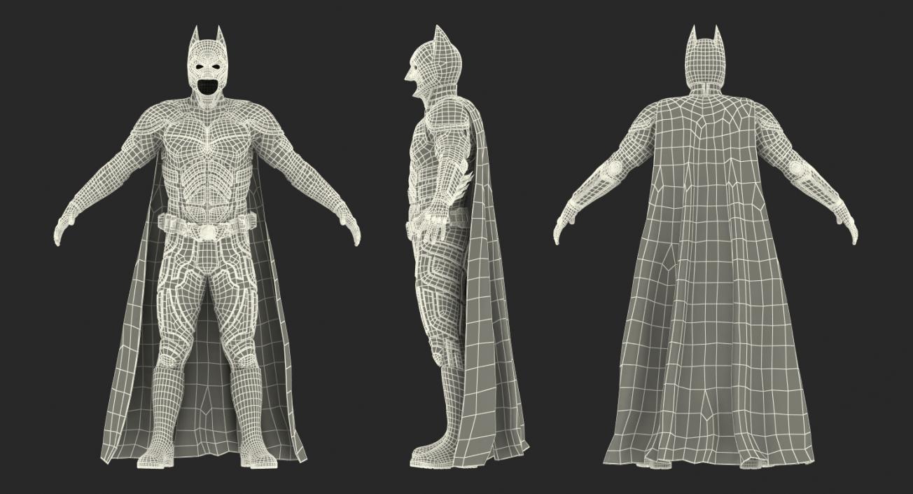 Batman Costume 3D model