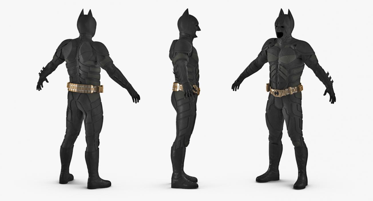 Batman Costume 3D model