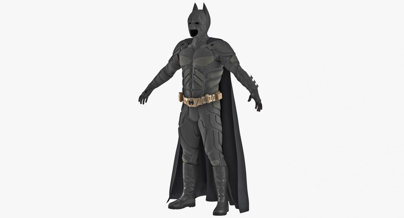 Batman Costume 3D model