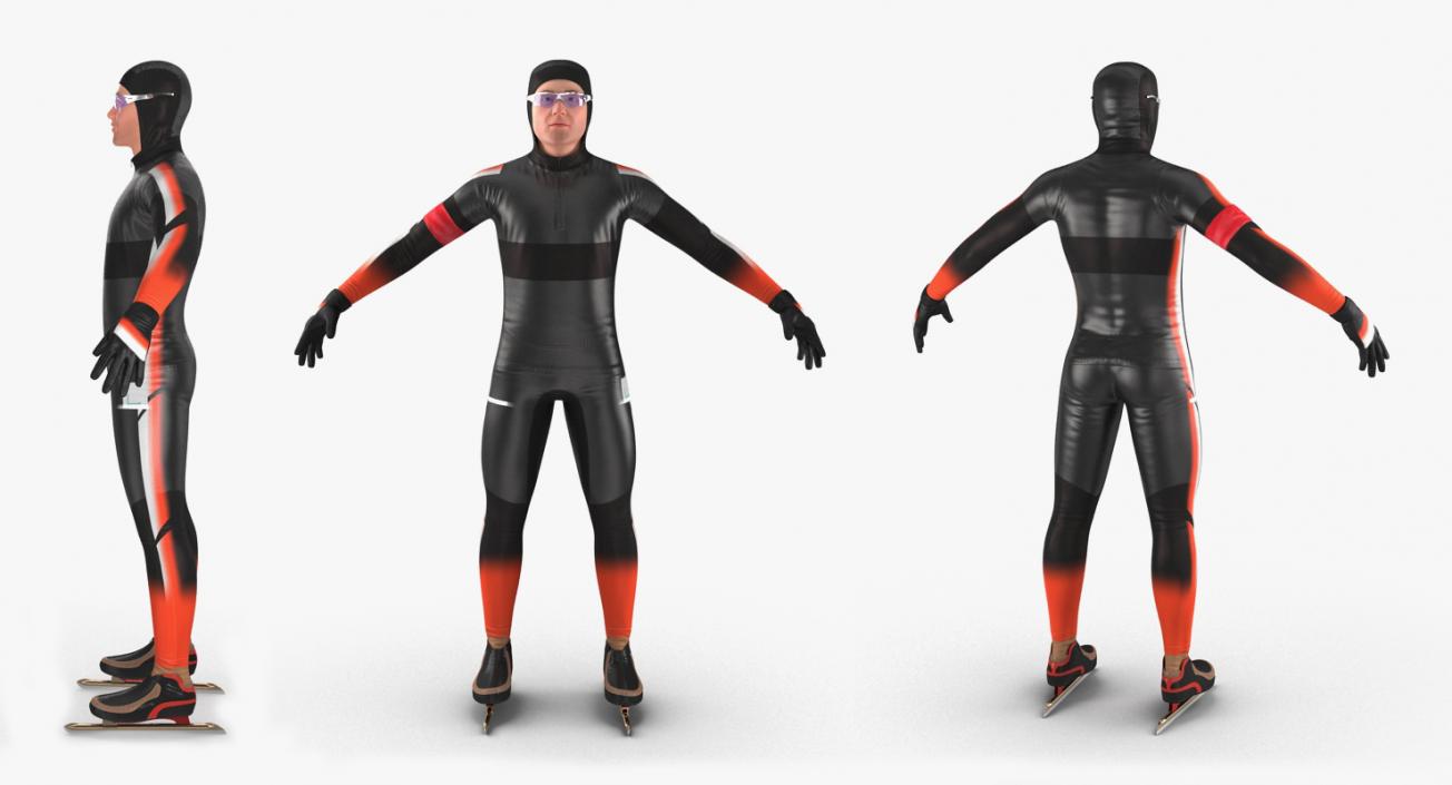 Speed Skater 2 Generic 3D