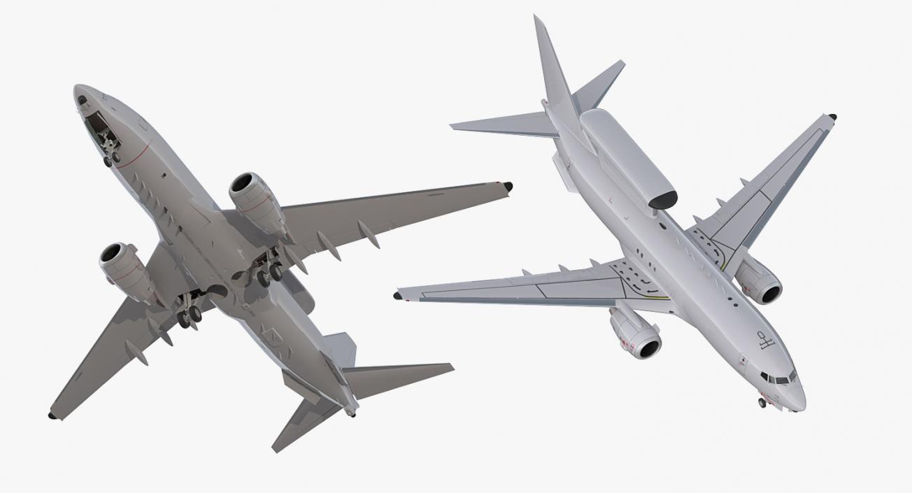 3D model Boeing 737 AEWC