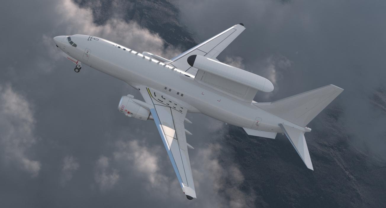 3D model Boeing 737 AEWC