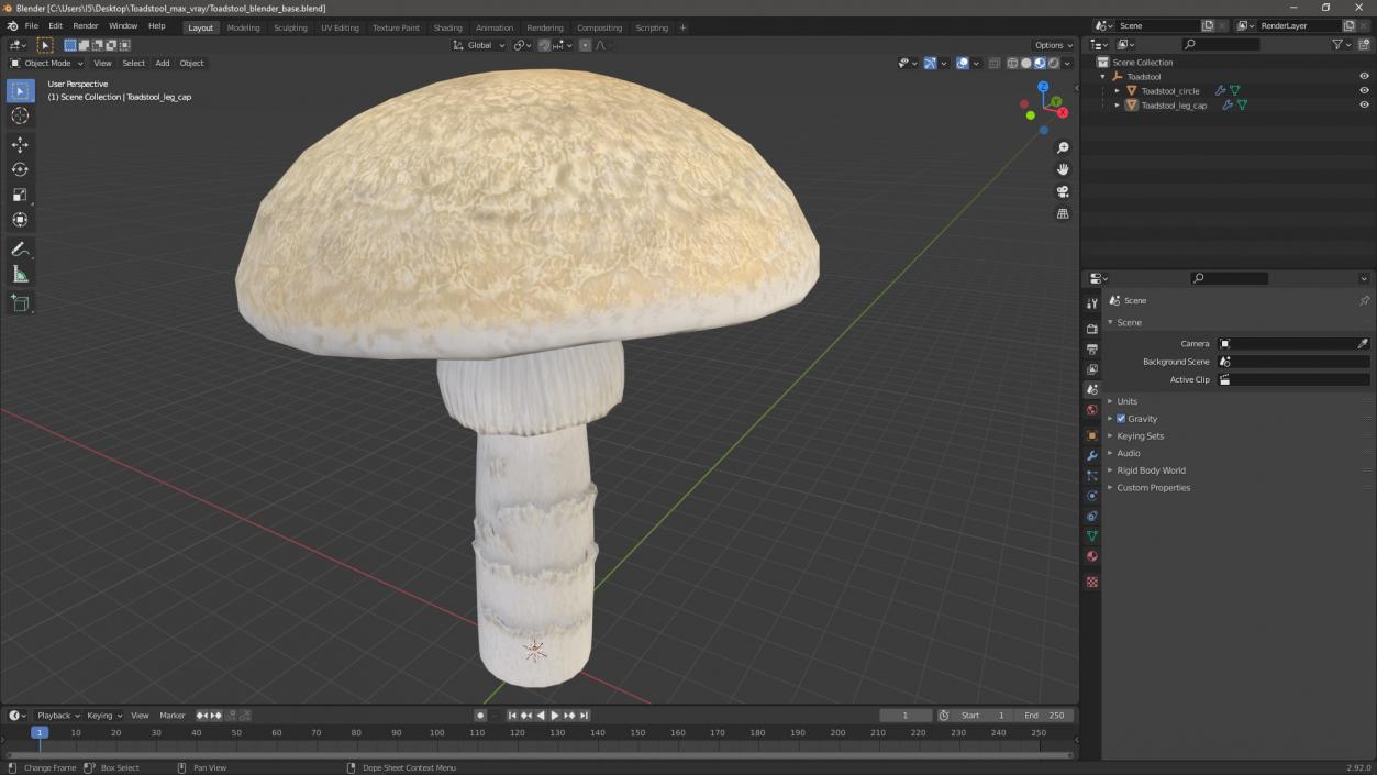 3D Toadstool 2