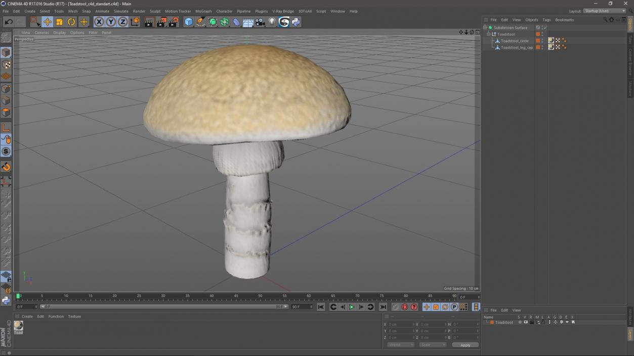 3D Toadstool 2