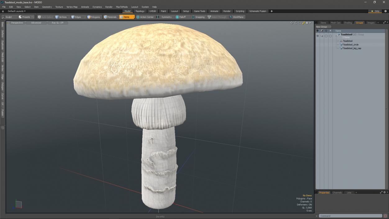 3D Toadstool 2