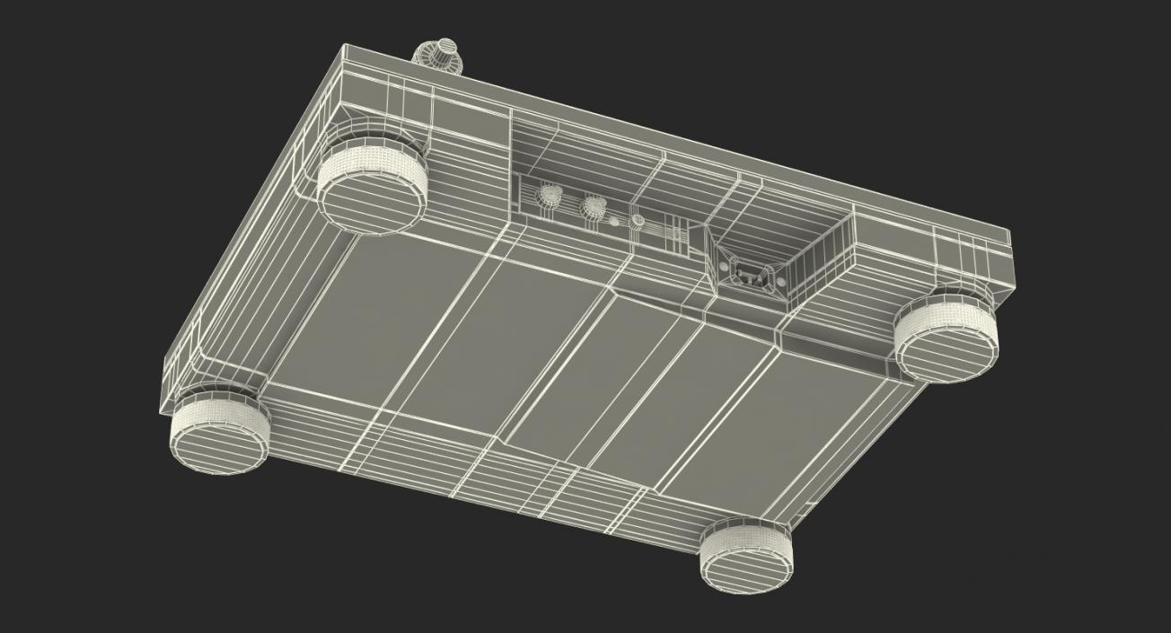 DJ Turntable Pioneer PLX 1000 3D model