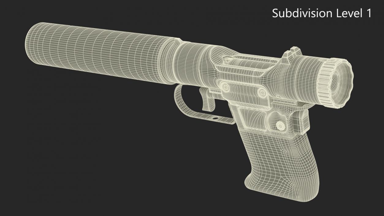 Veterinary Pistol BT VP9 3D model