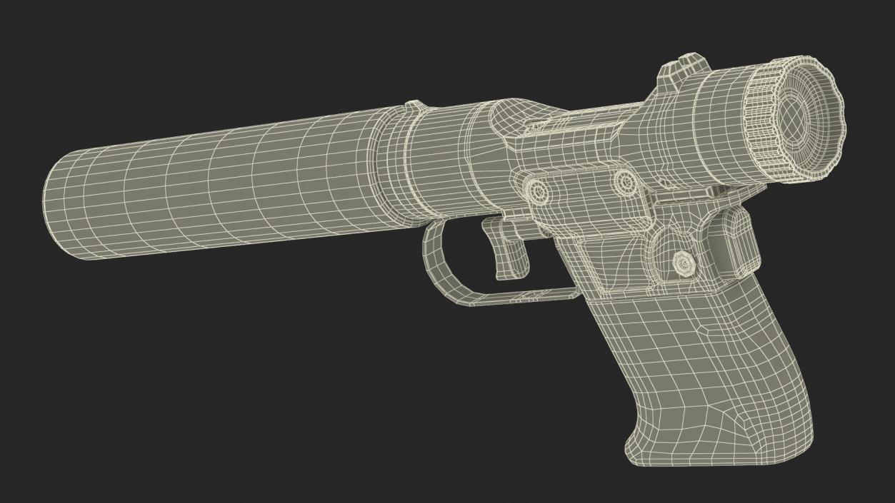 Veterinary Pistol BT VP9 3D model