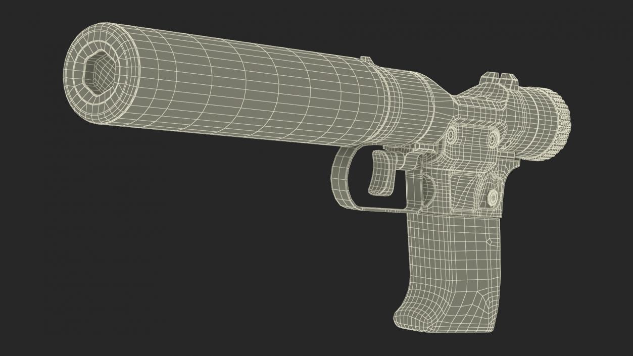 Veterinary Pistol BT VP9 3D model