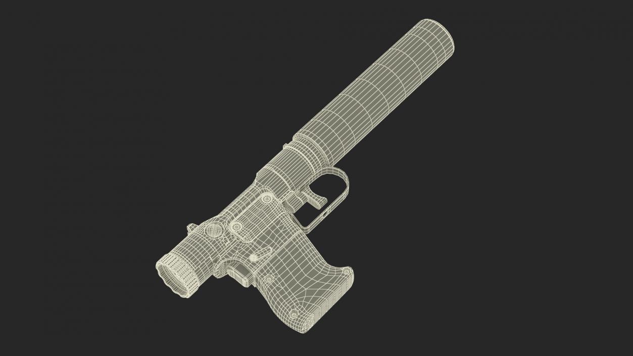 Veterinary Pistol BT VP9 3D model