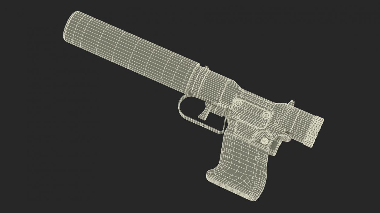 Veterinary Pistol BT VP9 3D model