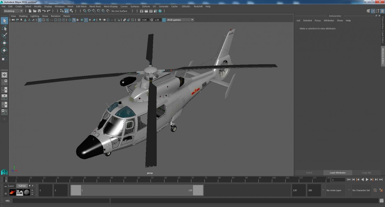 Harbin Z-9 Haitun 3D