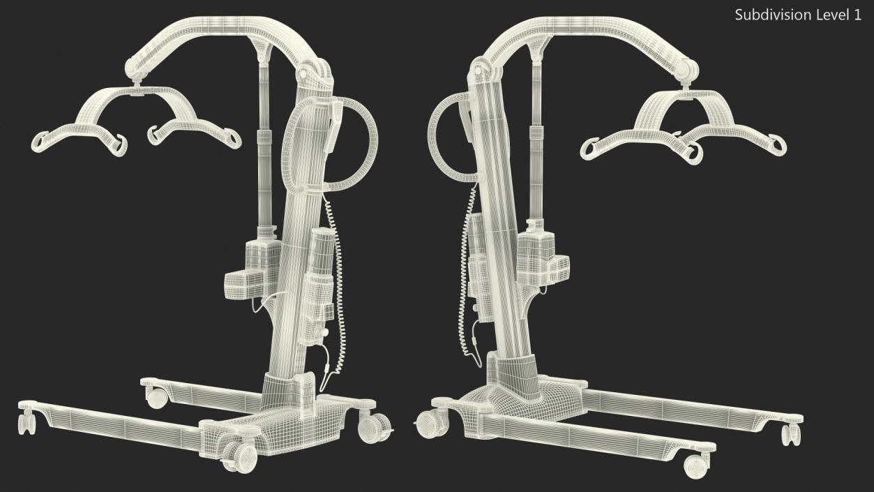 Patient Lift Molift Mover 205 3D model