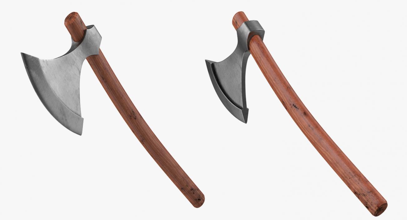 3D Swedish Viking Axe model