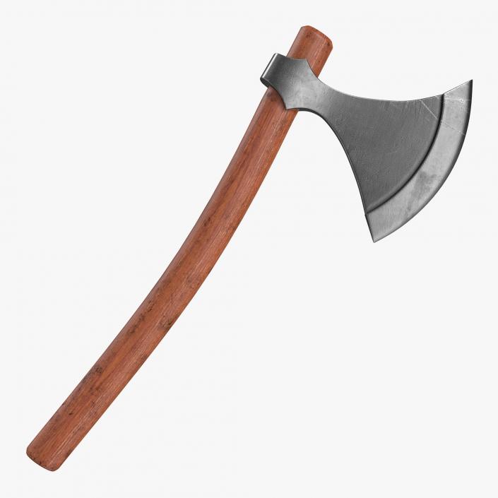 3D Swedish Viking Axe model