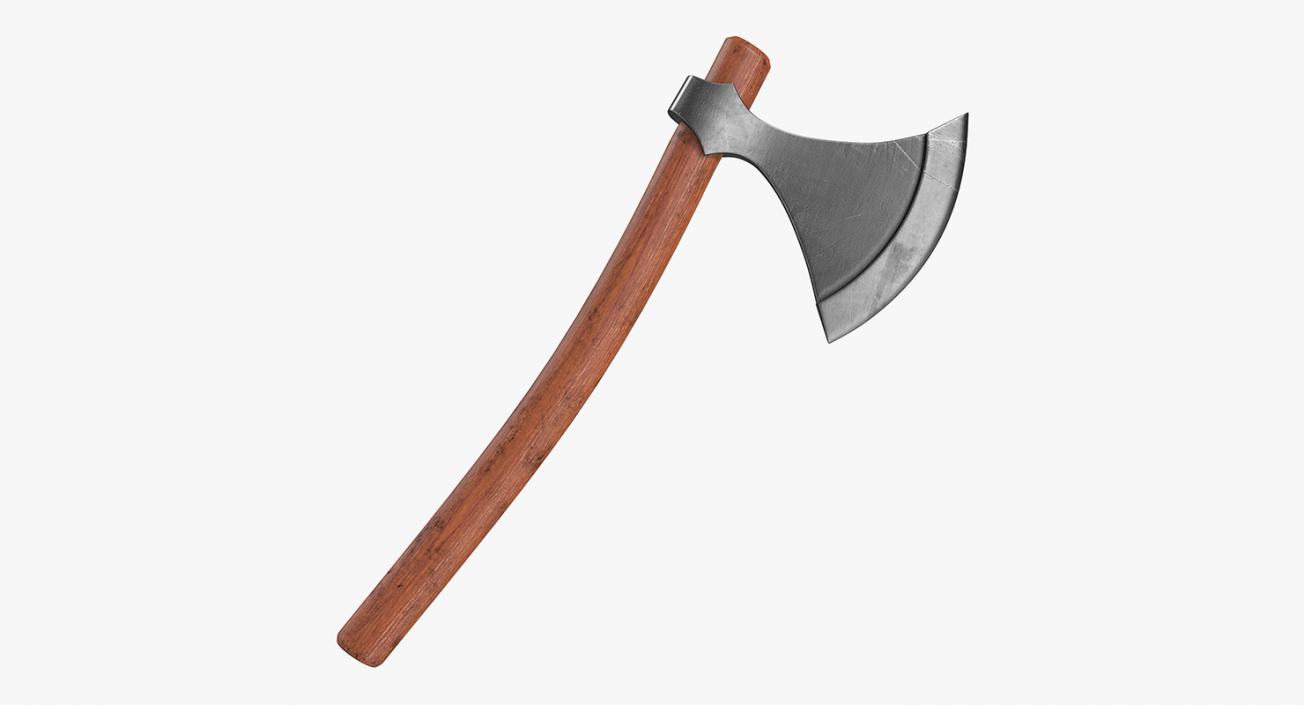 3D Swedish Viking Axe model