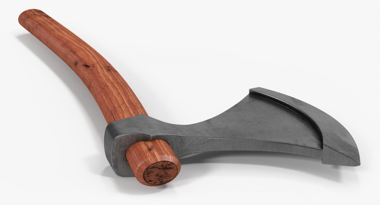 3D Swedish Viking Axe model