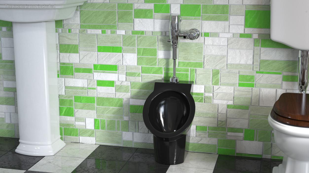 3D Wall Hung Urinal