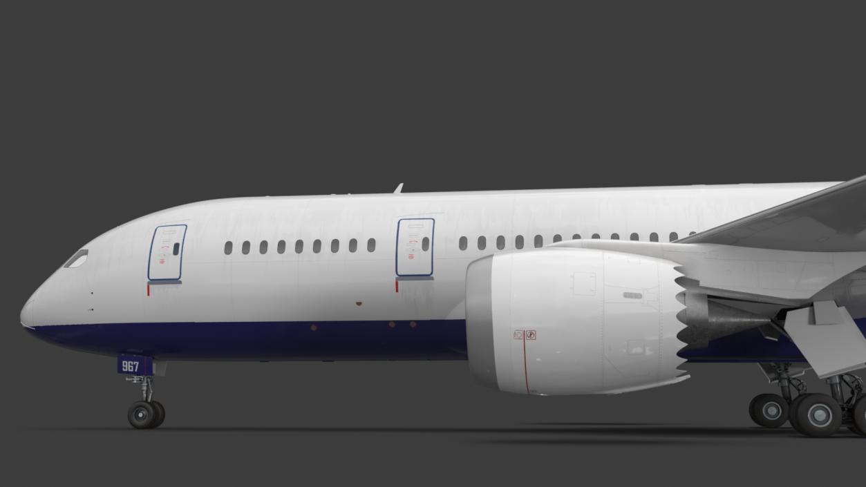 3D model Boeing 787 Dreamliner Aircraft