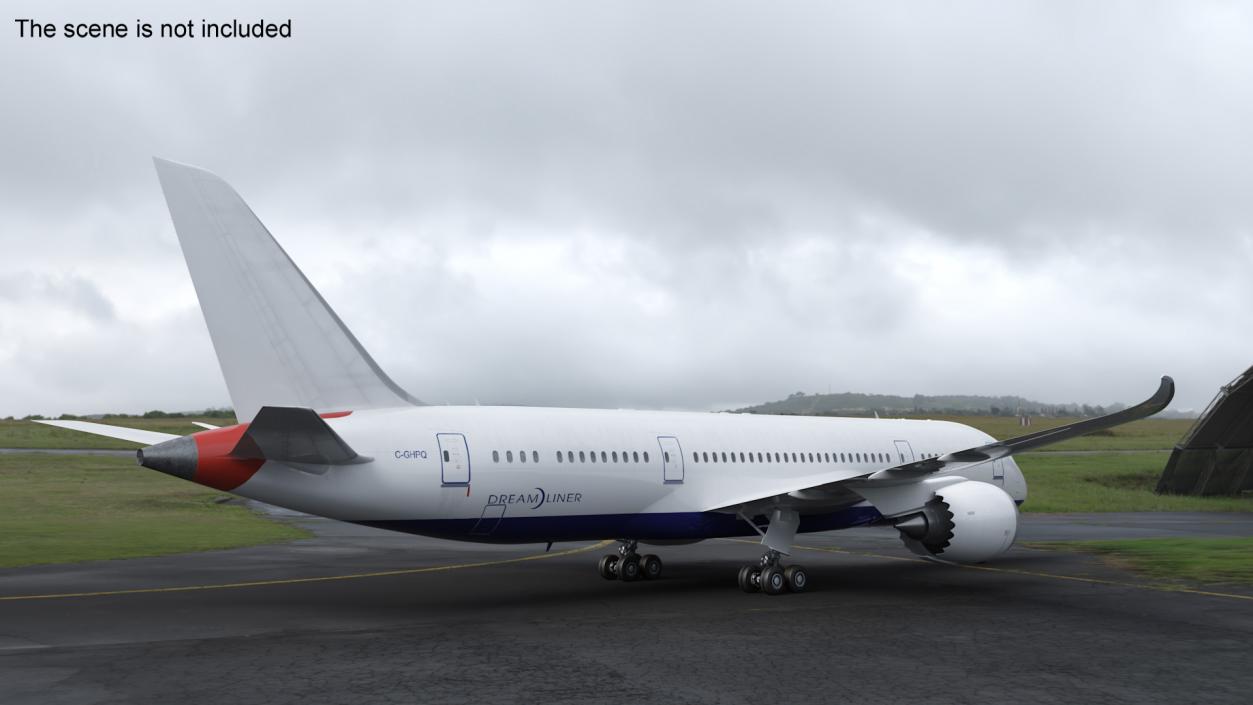 3D model Boeing 787 Dreamliner Aircraft