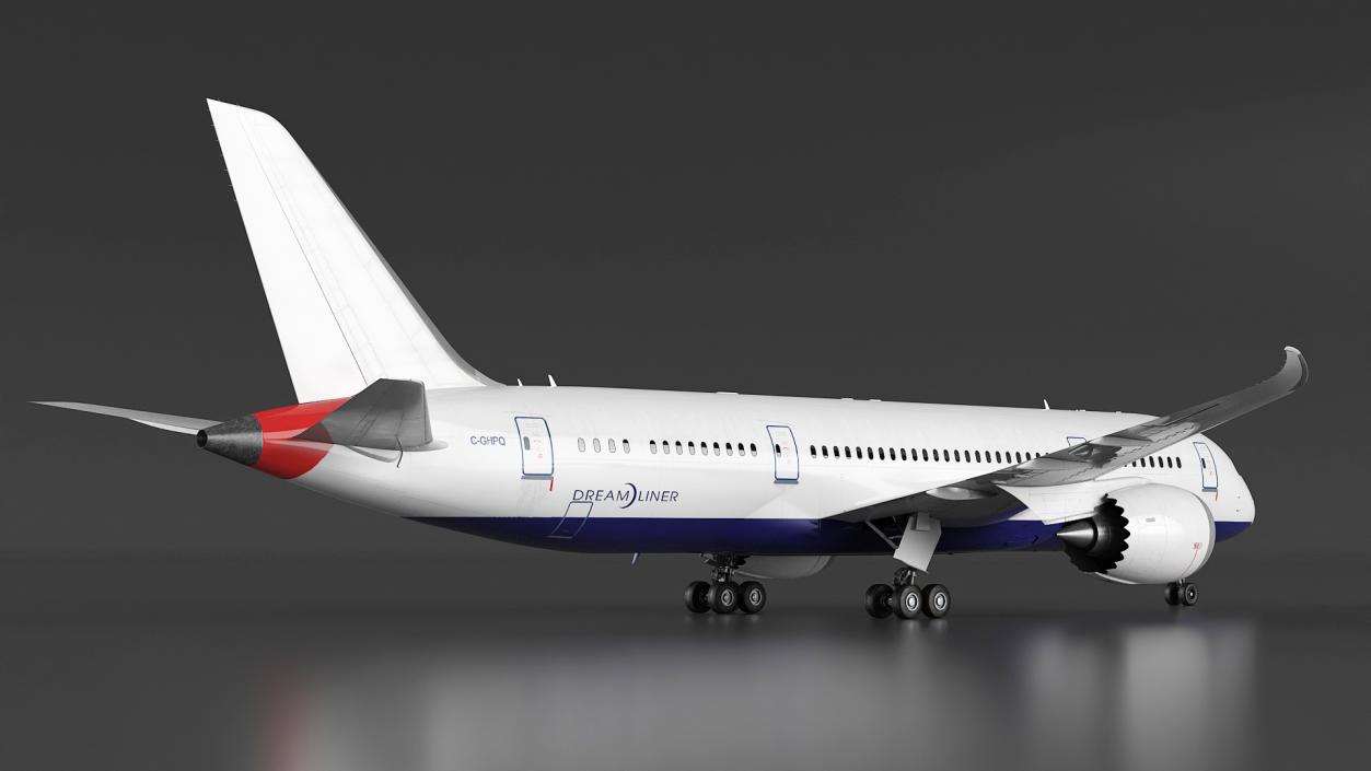 3D model Boeing 787 Dreamliner Aircraft