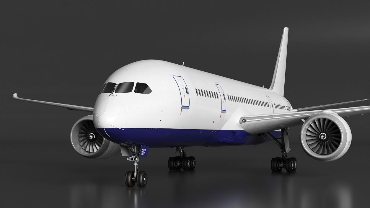 3D model Boeing 787 Dreamliner Aircraft