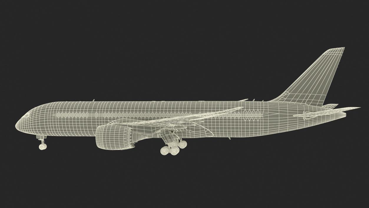 3D model Boeing 787 Dreamliner Aircraft