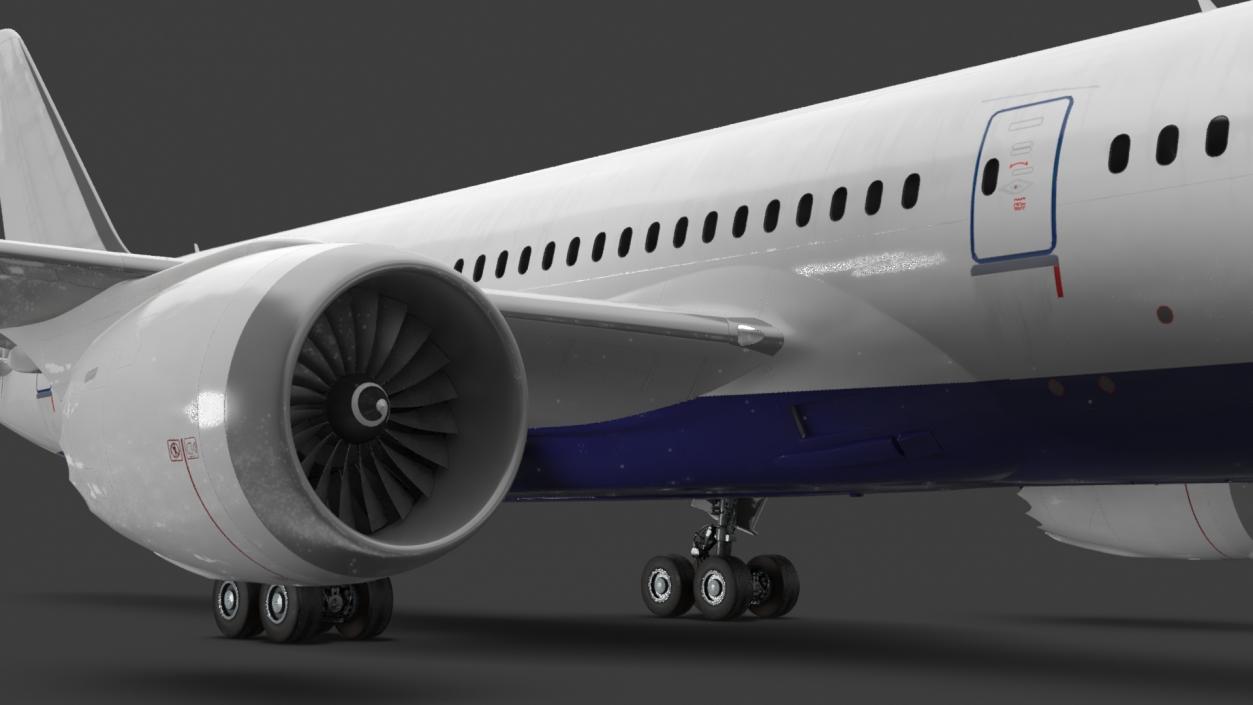 3D model Boeing 787 Dreamliner Aircraft