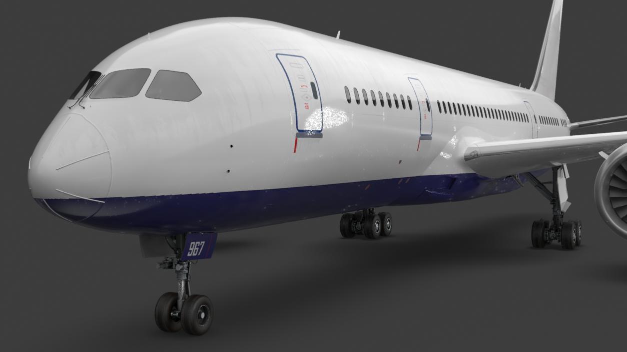 3D model Boeing 787 Dreamliner Aircraft