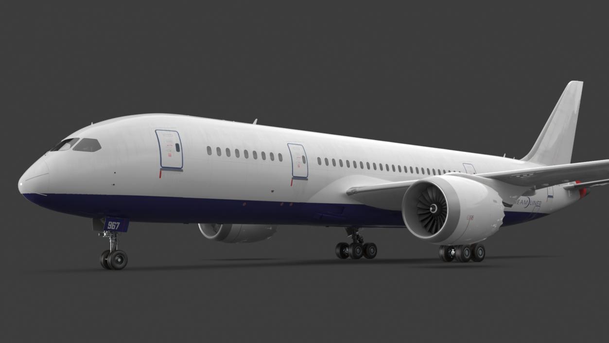 3D model Boeing 787 Dreamliner Aircraft