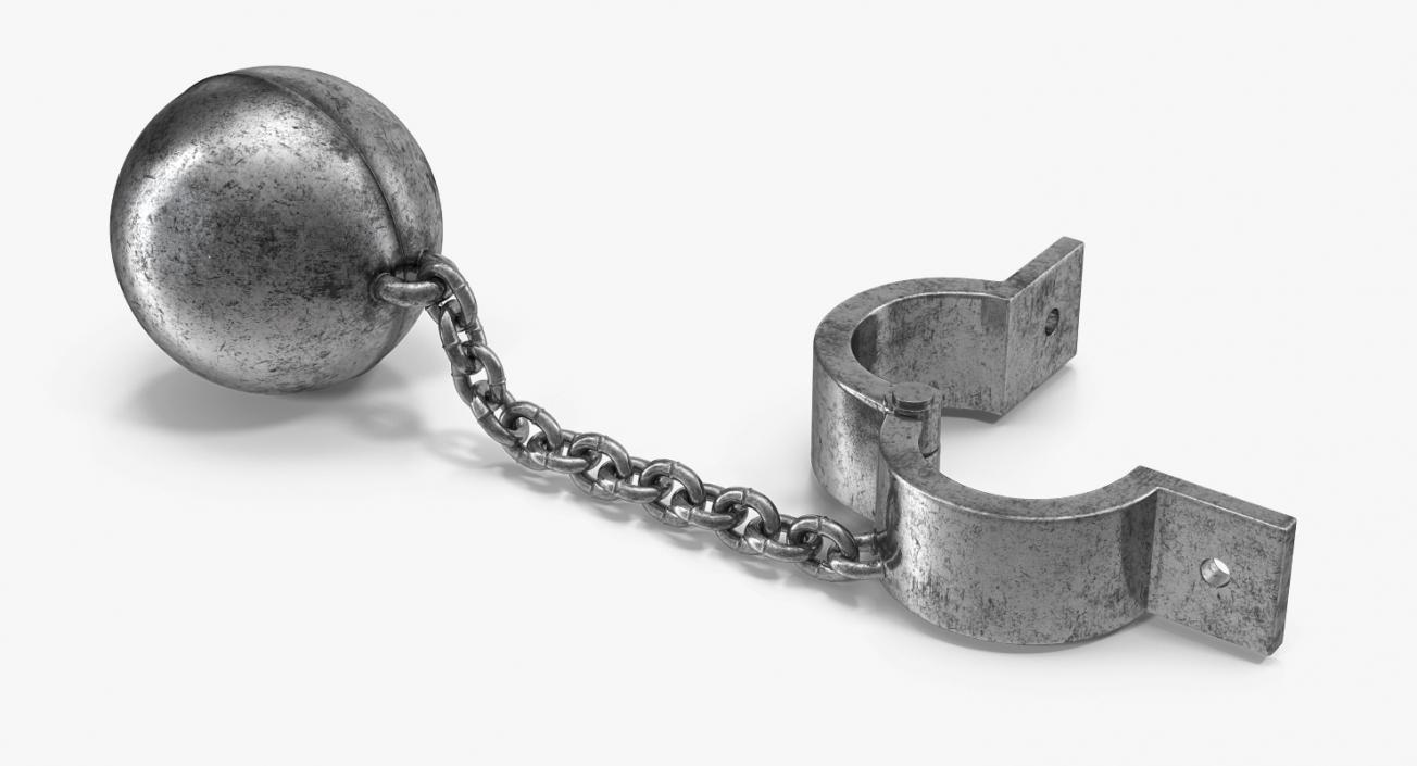 Ball and Chain 3D model