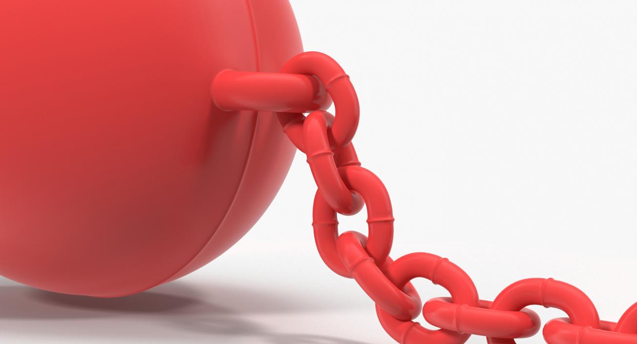 Ball and Chain 3D model