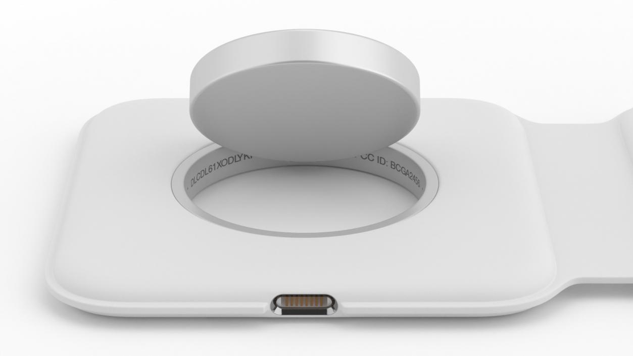 3D Apple MagSafe Duo Wireless Charger Rigged