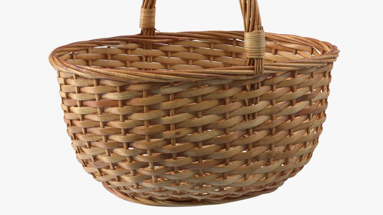 3D model Wicker Picnic Basket