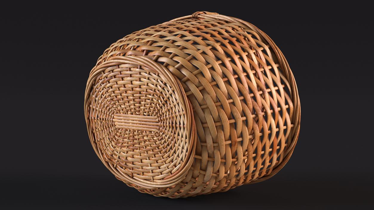 3D model Wicker Picnic Basket