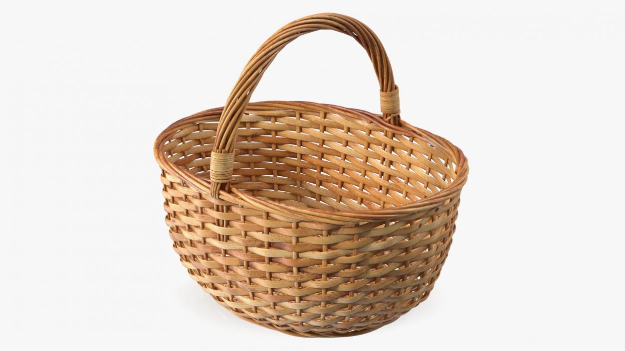 3D model Wicker Picnic Basket