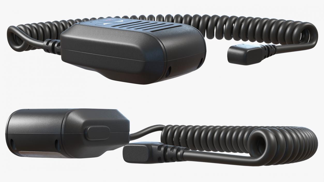 3D Marine Radio Fist Microphone model