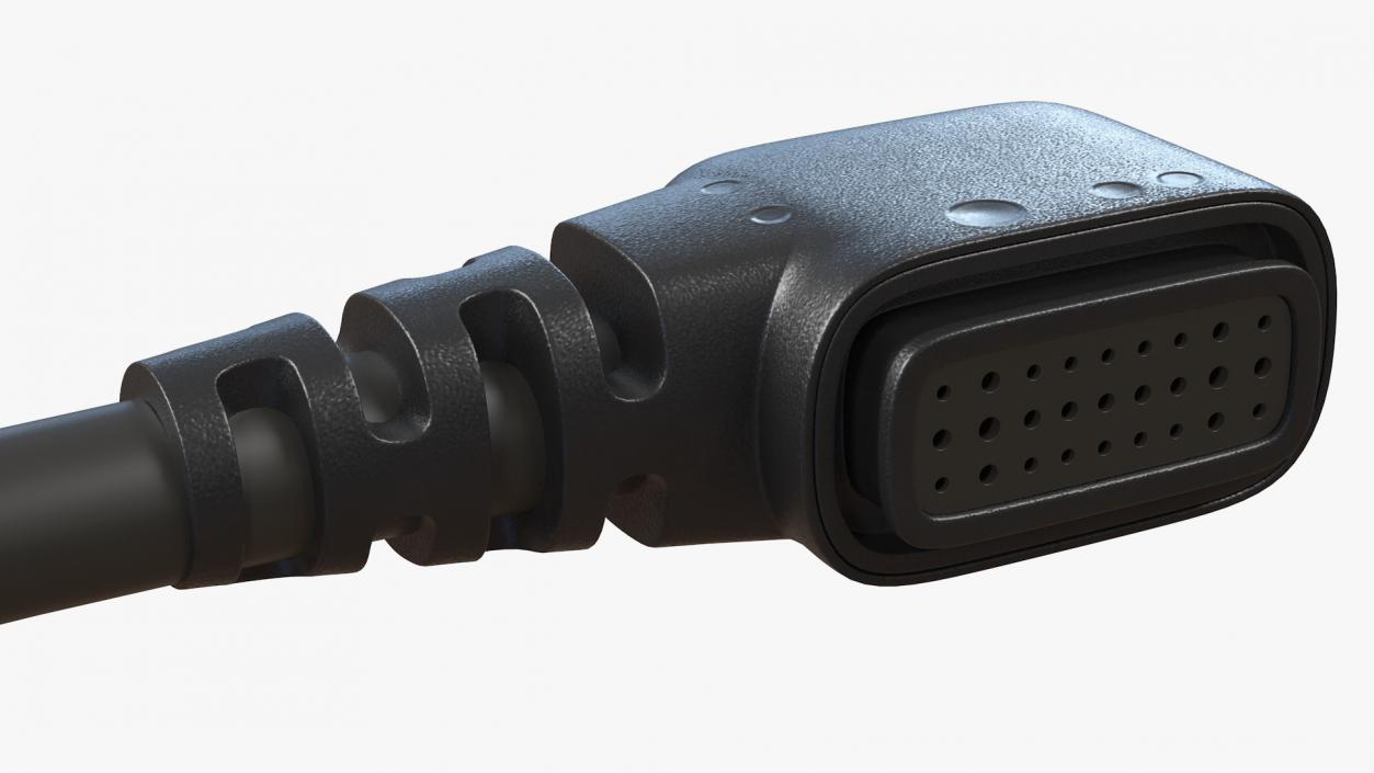 3D Marine Radio Fist Microphone model