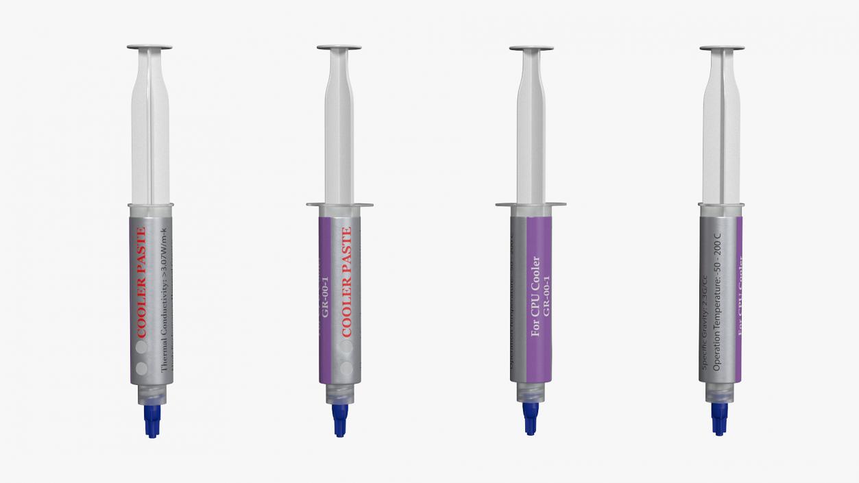 CPU Thermal Paste 3D