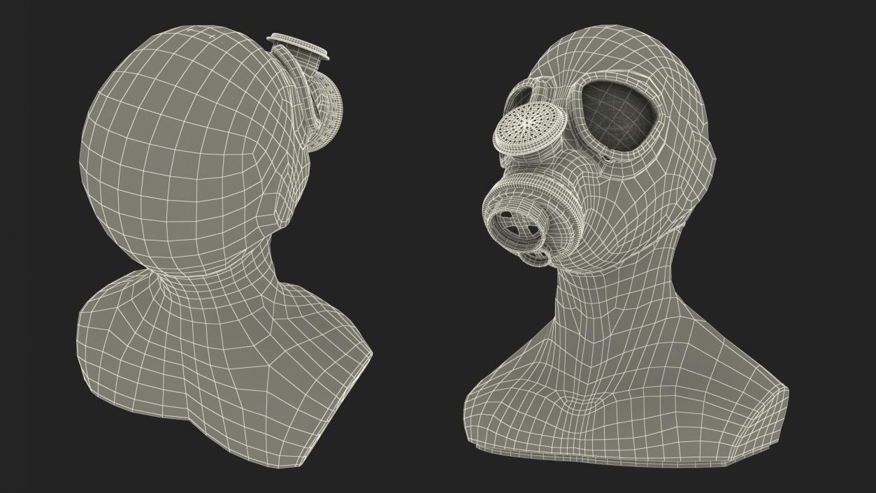 3D Dummy Toxic Mask