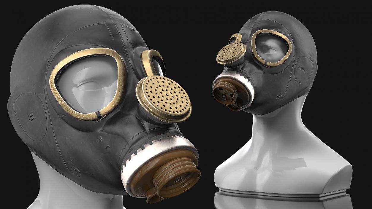 3D Dummy Toxic Mask