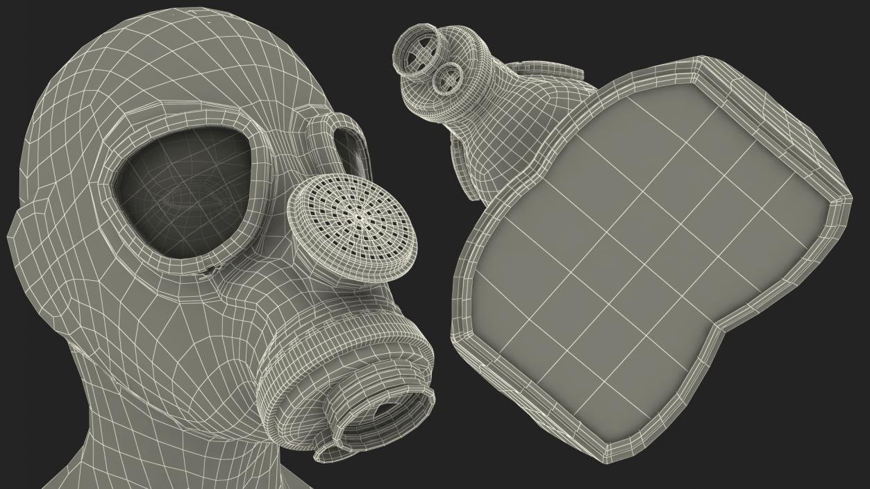 3D Dummy Toxic Mask