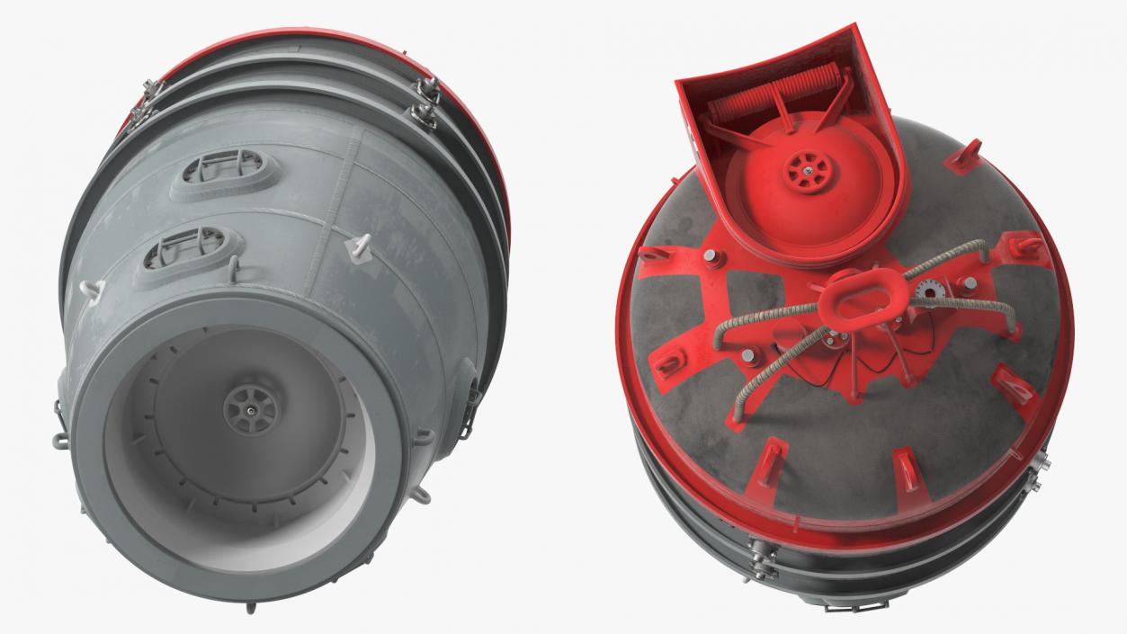 Submarine Rescue Chamber 3D model