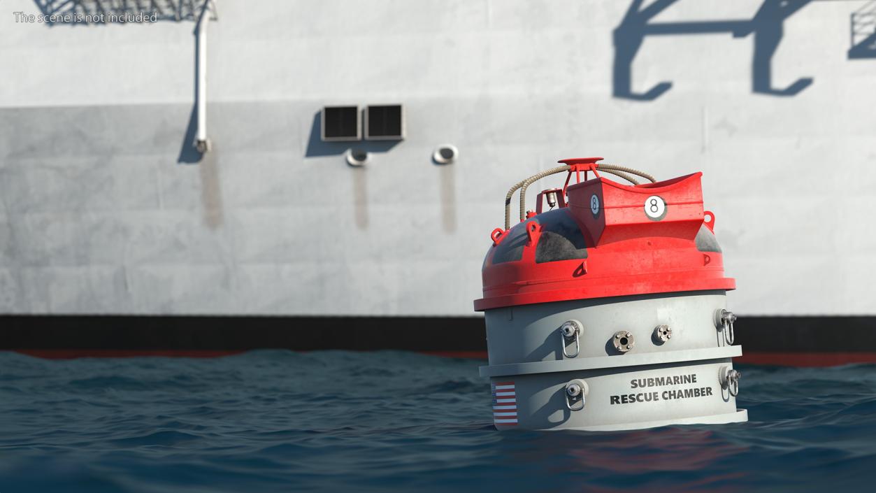 Submarine Rescue Chamber 3D model